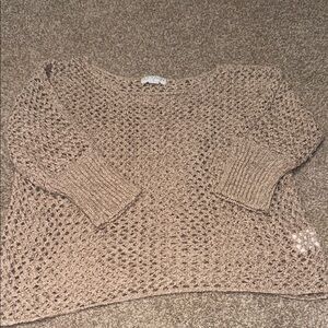 Cotton On Women's Knit Sweater in Tan